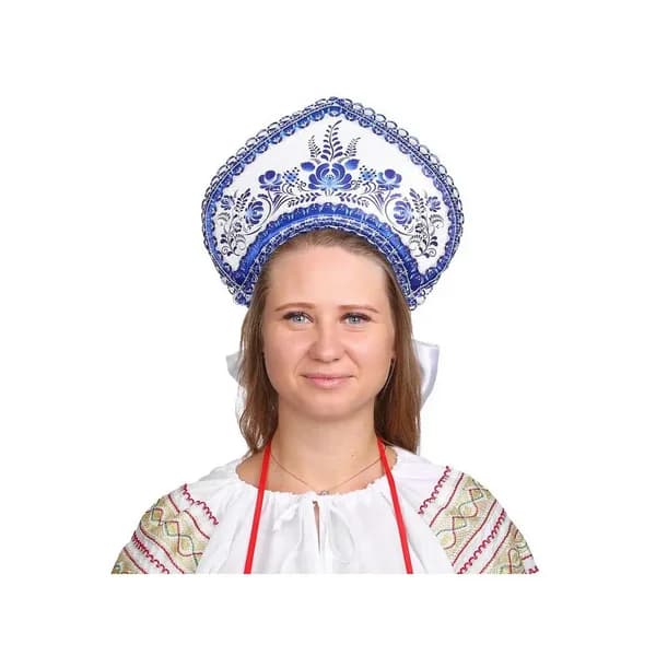 Кокошник Синие цветы — обзор и где купить выгоднее